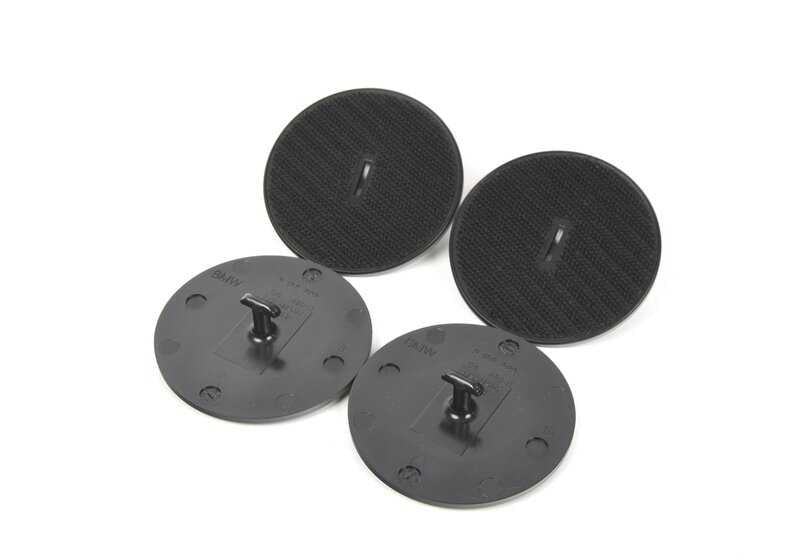 Alfombrillas todo clima delanteras OEM 51472469121 para BMW Serie 1 F40, Serie 2 F44 Gran Coupé. Original BMW.