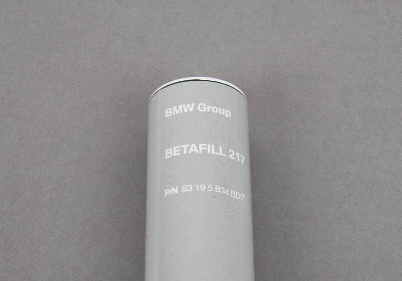 Sellador adhesivo Betafill 217 OEM 83195B34BD7 para BMW F70, G42, F74, F78, G87, F82, G60, G61, G68, G90, G99, G05, G18, G06 y MINI F70, F74, F78. Original BMW y MINI. 300ml.
