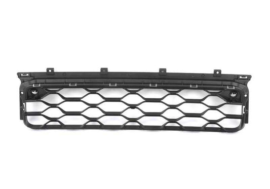 Rejilla central parachoques delantero OEM 51117422938 para MINI F60 (Cooper, Cooper S, All4) con y sin sensores PDC. Original MINI.