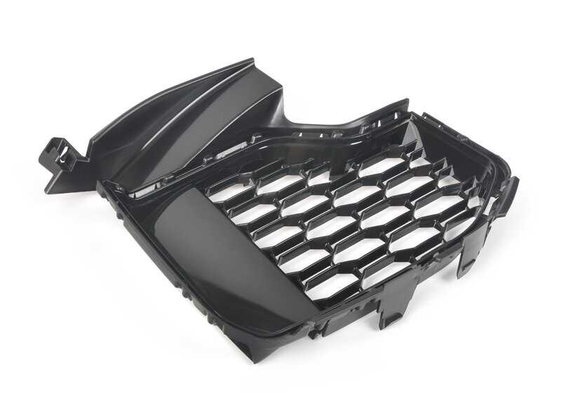 Rejilla lateral derecha abierta OEM 51118069210 para BMW X5 G05 (xDrive25d, xDrive30d, xDrive30i, xDrive40d, M50i). Original BMW.