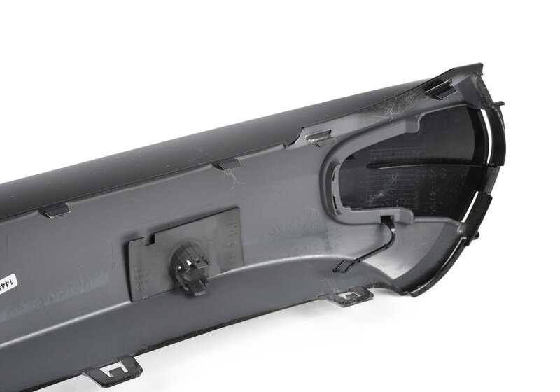 Embellecedor delantero parachoques OEM 51117451338 para MINI F54 (Cooper, Cooper D, todos los motores). Con sensor PDC. Original MINI.