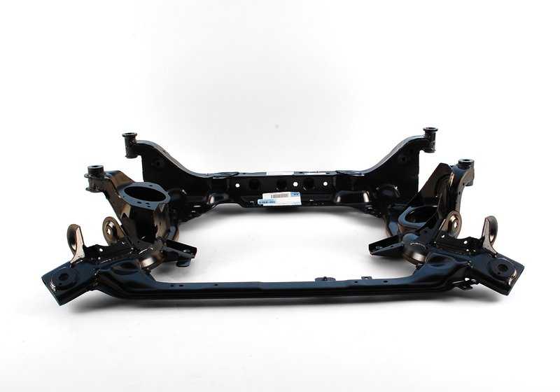 Travesaño delantero OEM 31116776763 para BMW E90 {320d xDrive, 325i xDrive} con tracción total. Compatible con versiones manual y automática. Original BMW.