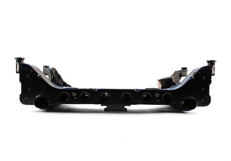 Travesaño delantero OEM 31116776763 para BMW E90 {320d xDrive, 325i xDrive} con tracción total. Compatible con versiones manual y automática. Original BMW.