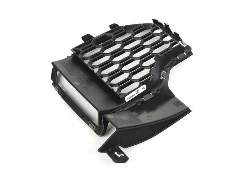 Rejilla lateral derecha abierta OEM 51118069210 para BMW X5 G05 (xDrive25d, xDrive30d, xDrive30i, xDrive40d, M50i). Original BMW.