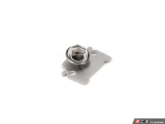 Perno decorativo MINI Cooper argento con supporto posteriore OEM 80285B32121 valido per MINI. MINI originale.