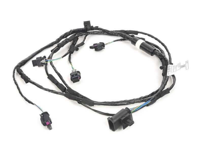 Cableado delantero del parachoques OEM 61126819592 para MINI F60 (Countryman). Original MINI.
