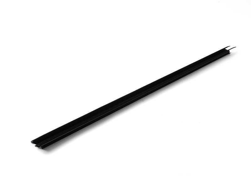 Tapa interior canaleta derecha OEM 51338194702 para BMW E46. Pieza de ajuste en puerta delantera. Original BMW.