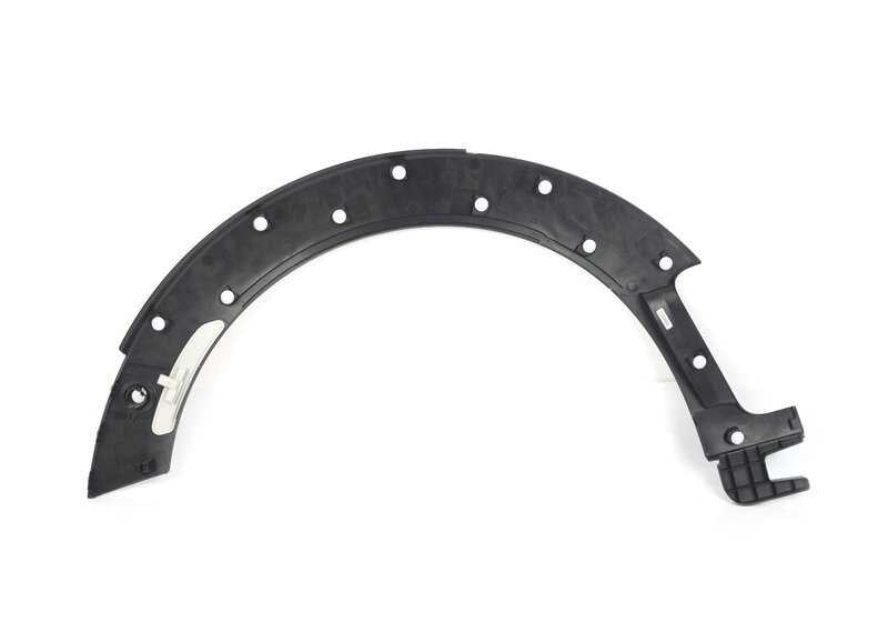 Paramento chapa pasa-ruedas delantero derecho OEM 51777448120 para MINI Clubman F54, F54 LCI. Original MINI.