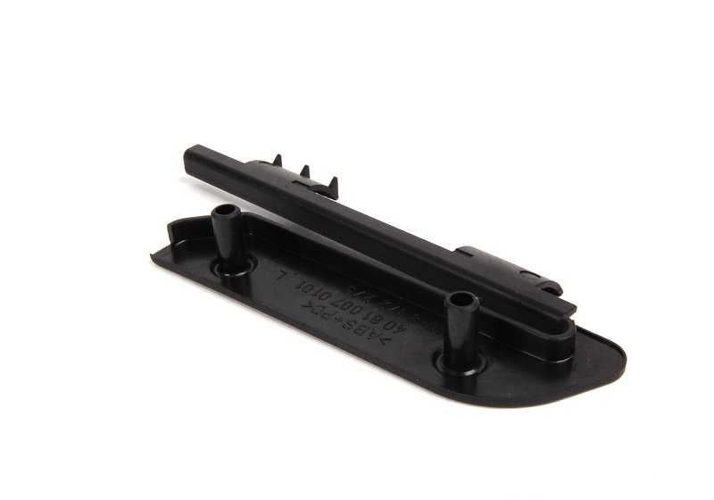 Embellous lid for curtain left rear parasol OEM 51468191959 for BMW E38 725TDS, 728i. Original BMW.
