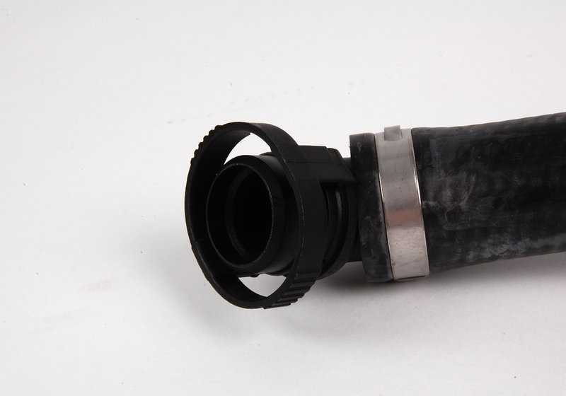 OEM pressure hose 11727556957 for BMW E60, E61, E63, E64. Part of the emission reduction system. Original BMW.