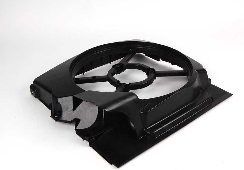 Marco soporte ventilador OEM 64548370967 para BMW E36 (316i CA11, CA12, CA21, CA22, CA71, CA72 / BE11, BE12, BE21, BE22) y Z3 (1.8, 1.9). Original BMW.