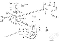 Pieza distanciadora OEM 12421312991 para BMW Serie 5 E34 (04/1988 — 08/1995). Original BMW.
