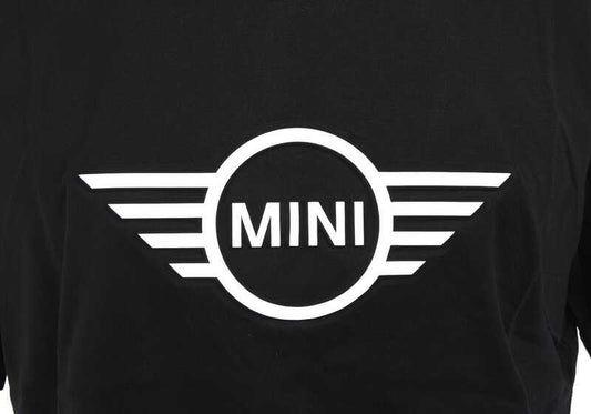Camiseta negra con logotipo en relieve talla XL para hombre OEM 80145B32060. Válido para BMW y MINI. Original MINI.