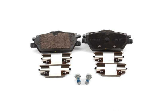 Front brake pad set 34116794056 for Mini R56, R56 LCI, Clubman R55, Cabrio R57 ... and more. Original Mini.