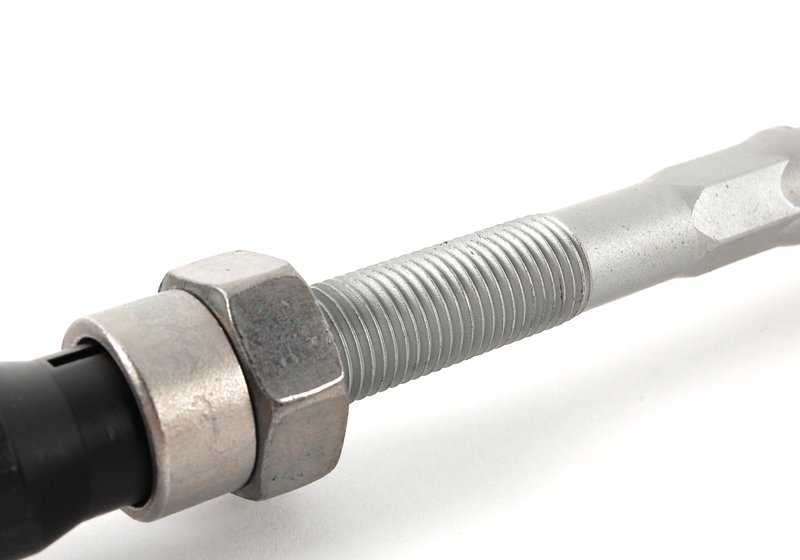 Right tie rod for BMW 3 Series E46, Z4 E85, E86 (OEM 32106777504). Original BMW