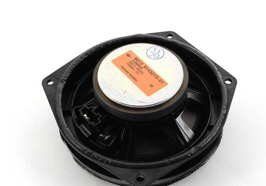 Front Harman Kardon OEM 65139143273 para Mini R50, R52, R53. Compatível com as versões um, Cooper e Cooper S. Original Mini.