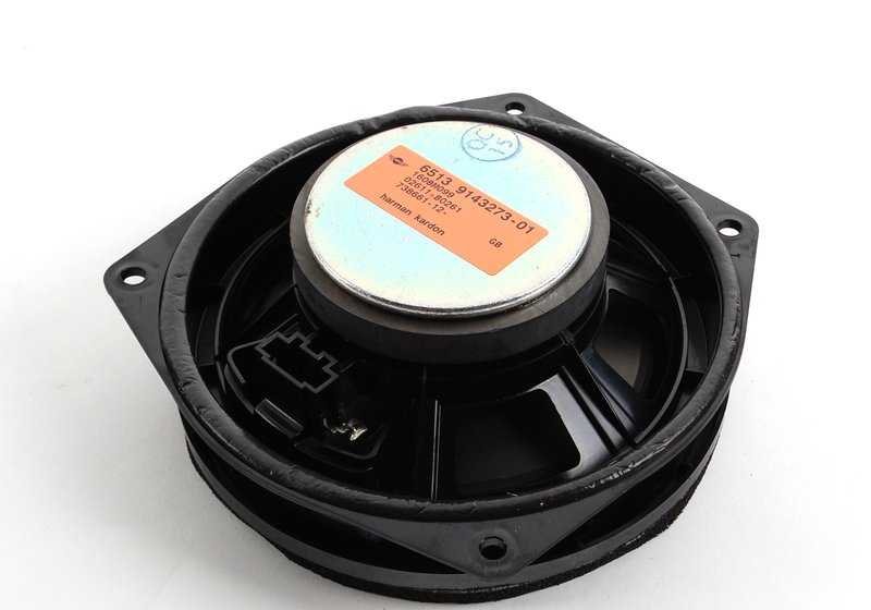 Altavoz delantero Harman Kardon OEM 65139143273 para MINI R50, R52, R53. Compatible con versiones One, Cooper y Cooper S. Original MINI.