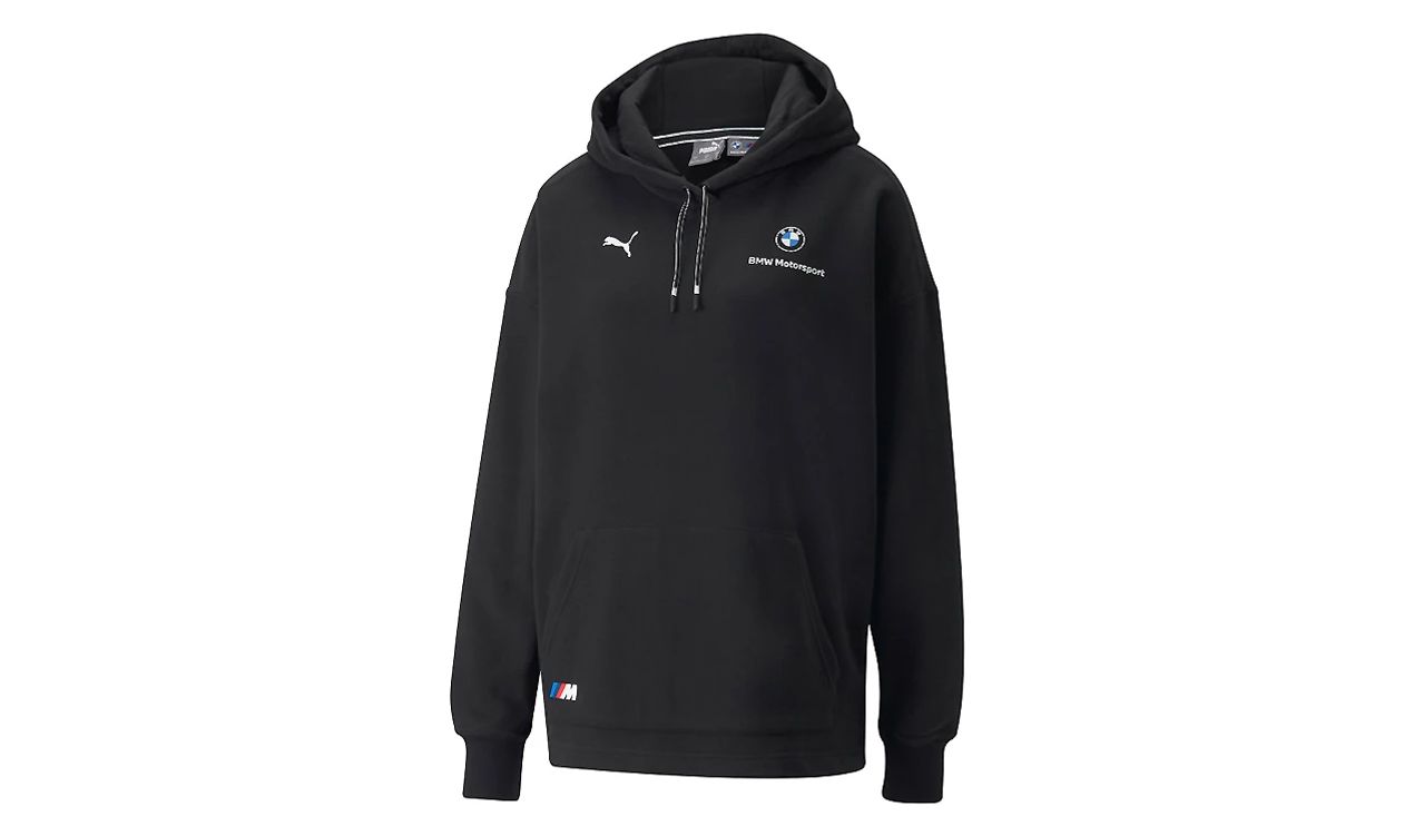 Sudadera con capucha BMW M Motorsport negra talla L para BMW. Original BMW.