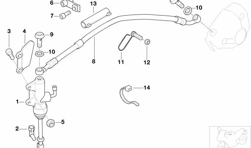 Brida sujeta cables OEM 61131367599 para BMW {E30,E31,E32,E34,E36,E38,E39,E46,E52,E53,E60,E61,E63,E64,E65,E66,E70,E71,E72,E81,E82,E83,E84,E85,E86,E87,E88,E90,E91,E92,E93,F01,F02,F04,F06,F07,F10,F11,F12,F13,F15,F16,F18,F20,F21,F25,F26,F30,F31,F32,F33,