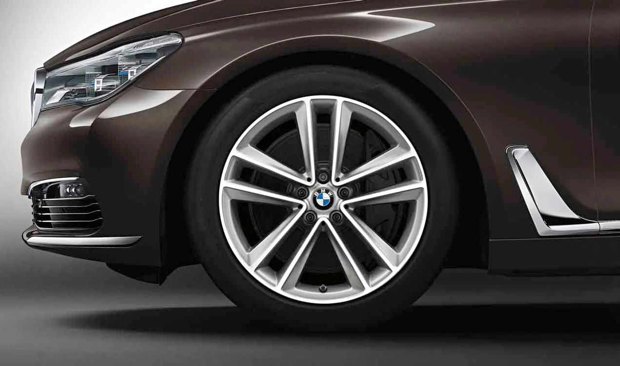 Roues en alliage doubles radios 630 OEM 36116867337 pour BMW G32, G32N, G11, G12. BMW d'origine.