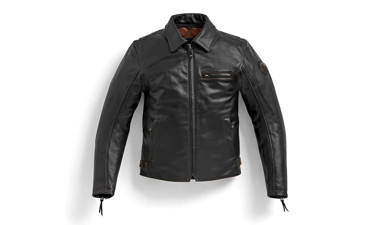 Chaqueta de cuero PureBoxer negra talla XS OEM 76121541026 para BMW Motorrad. Original BMW Motorrad.