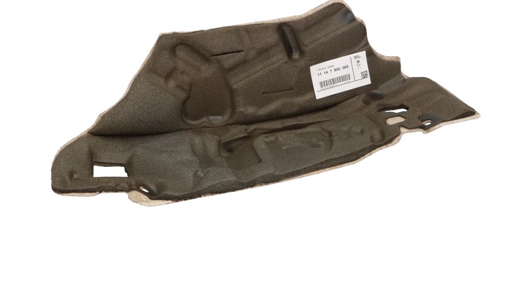 Cubierta acústica trasera OEM 11147800065 para BMW E90, E91, E92, E93 (modelos 325d y 330d con motor N57). Pieza original BMW.