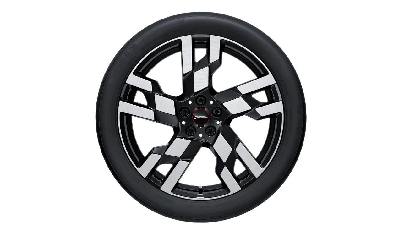 Llanta completa de invierno JCW Flag Spoke 949 18" negro OEM 36115A92E49 para MINI Countryman U25 (10/2022 - 03/2025). Original MINI.