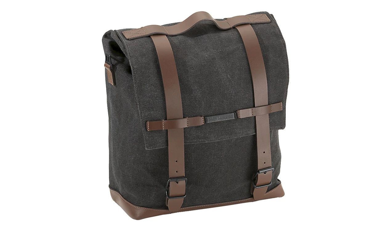 Rechte Seitentasche aus Leder OEM 77402451060 für BMW R nineT, R nineT Pure, R nineT Scrambler, R nineT Racer, R nineT Urban G/S Motorräder. Original BMW Motorrad.