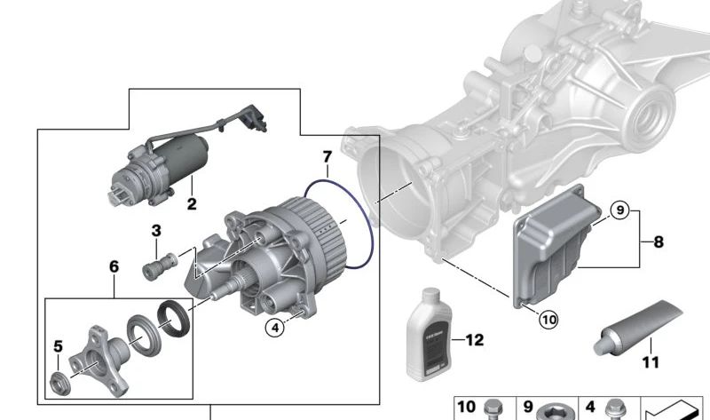 Válvula de sobrepresión OEM 33108696084 para MINI F40, F70, F44, F45, F46, U06, F74, F78, F48, U11, U12, F39, U10, F54, F60, U25 y BMW F40, F70, F44. Original MINI y BMW.