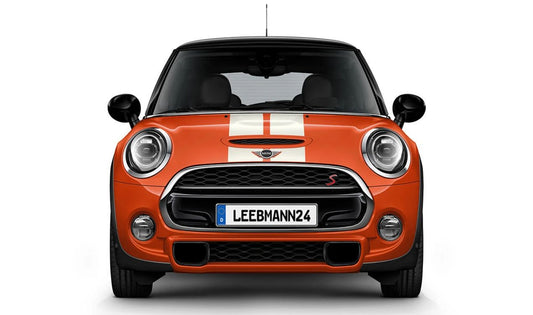 Juego Sportstripes blanco OEM 51142359606 para MINI F55, F56 Cooper... y más. Original MINI.