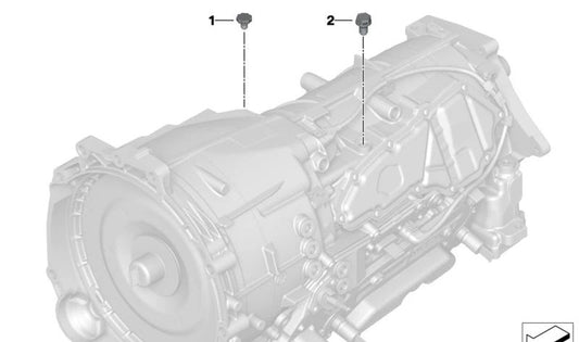 Válvula de compensación de presión OEM 24005A67369 para BMW G20N, G21N, G22N, G23N, G26N, G60, G61, G90, G70, G45, F95N, G05N, G18N, F96N, G06N, G07N, G09. Original BMW.