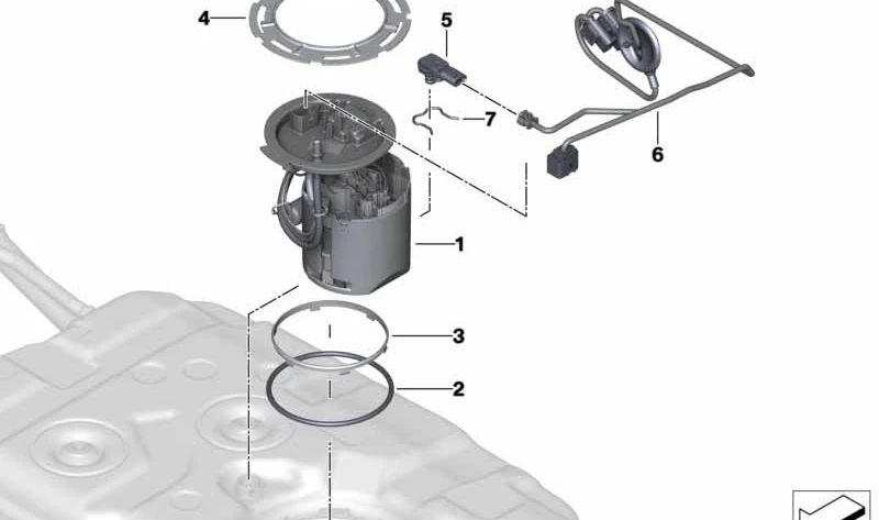 Cable adaptador OEM 16119425917 para BMW X5 G05 xDrive45e. Compatible desde 08/2019 hasta 03/2023. Original BMW.