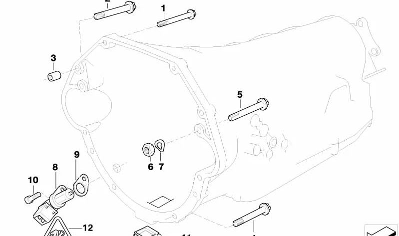 Couverture de fermeture OEM 24141423946 pour BMW E38. Pièce BMW originale. Idéal pour sceller dans les composants du système de transmission.