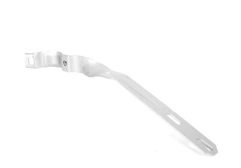 Soporte del sistema de escape OEM 18201437655 para BMW E39 520i, 523i y 528i con motor M52 y cambio automático. Modelos fabricados entre 1995 y 2003. Pieza original BMW.
