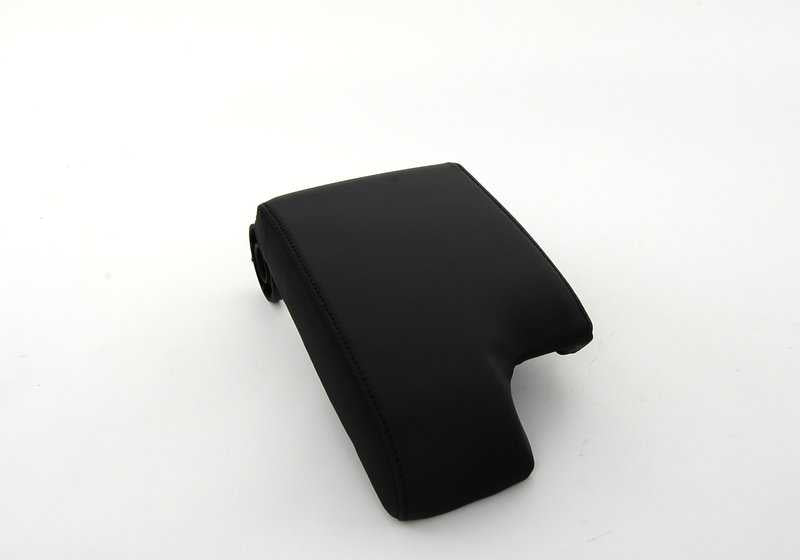 Apoyabrazos parte superior de cuero negro OEM 51168238229 para BMW Serie 3 E46 316i, 318i, 320i... y más. Original BMW.