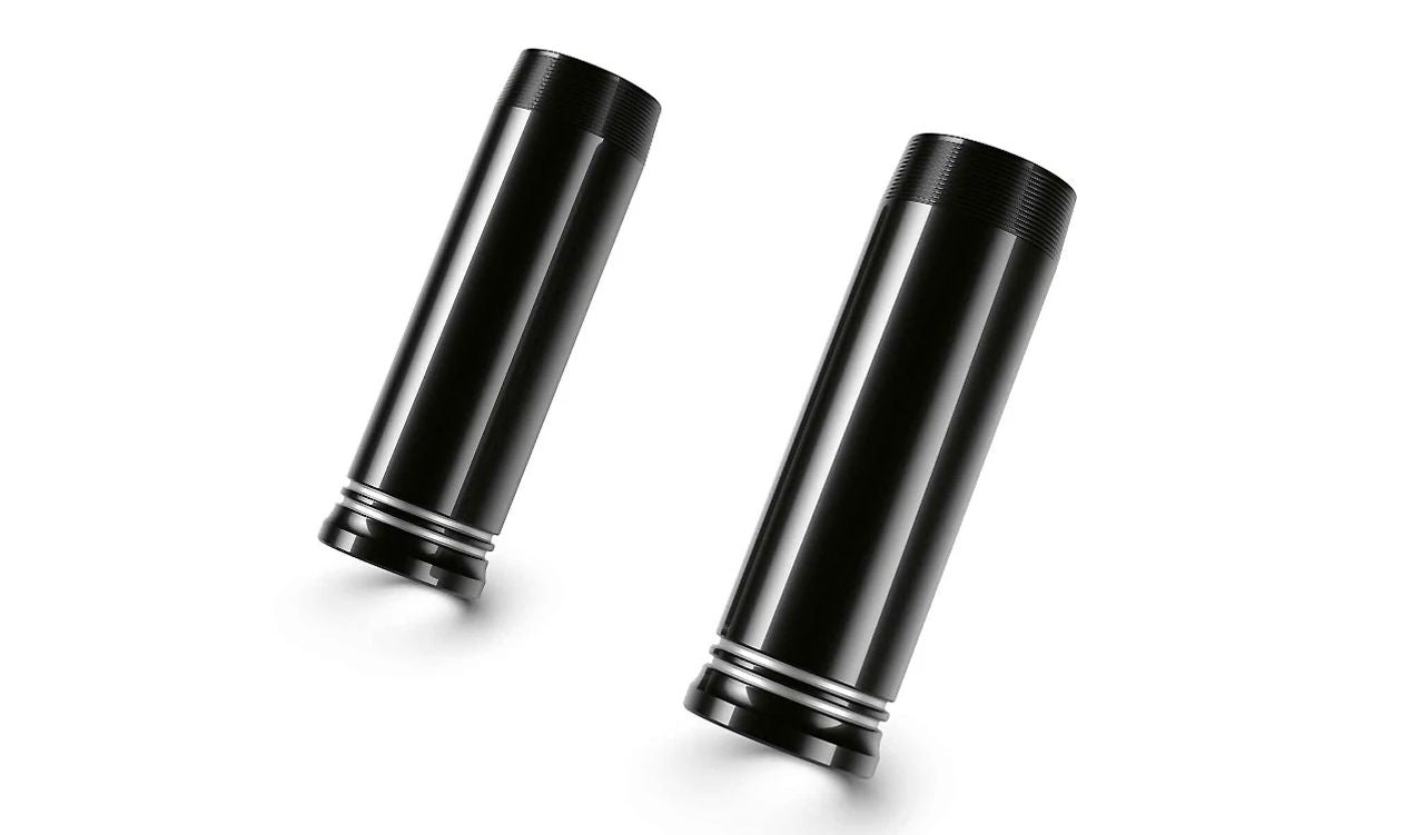 Juego de tapas de horquilla superior Machined OEM 77312469421 para motos BMW R 18, R 18 Classic, R 18 Roctane. Original BMW Motorrad.