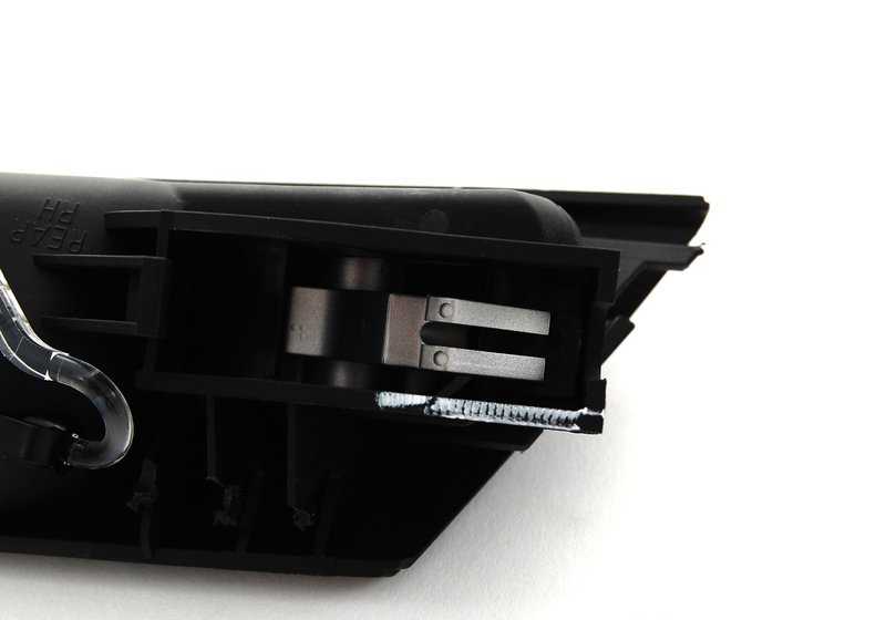 Right interior illuminated door handle for BMW E53 (OEM 51427000234). Original BMW