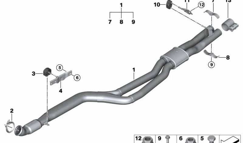 Soporte de caja de cambios OEM 22316787860 para BMW F25, F26. Original BMW.