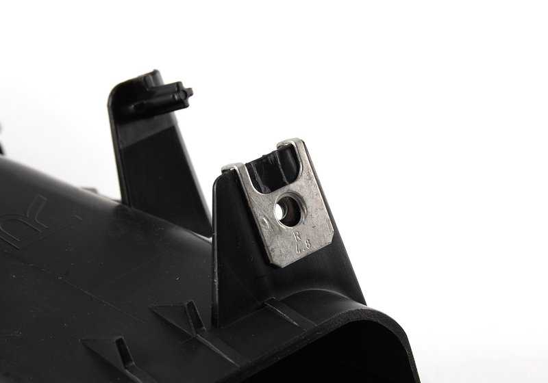 Guía de aire delantera derecha para BMW E90, E91 (OEM 51747160610). Original BMW.