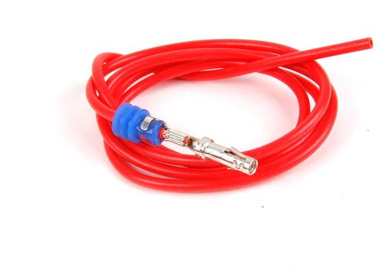 Conector eléctrico redondo OEM 61130007656 para BMW E81, E82, E87, E88, E36, E46, E90, E91, E92, E93, E39, F07, F10, F11, F06, F12, F13, E38, E65, E66, F01, F02, F04, E84, E83, E53, E70, E71, E72, Z3, E89. BMW original.