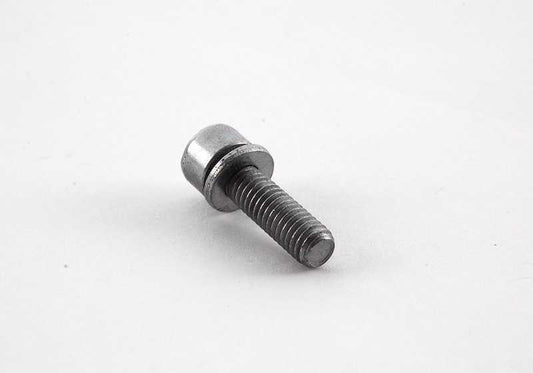ISA screw with washer for BMW 3 Series E90, E92, E93, 5 Series E34, E39, 7 Series E32, E38, 8 Series E31 (OEM 07129905556). Genuine BMW