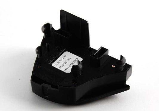 Tapa derecha negra OEM 61312490236 para BMW E36, E39, Z3. Pieza de recambio original BMW, parte del conjunto de volante deportivo con airbag en cuero.