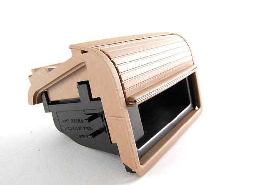 Posacenere con copertura avvolgibile beige OEM 51168268342 per BMW Serie 3 E46 (04/1997 - 08/2006). BMW originale.