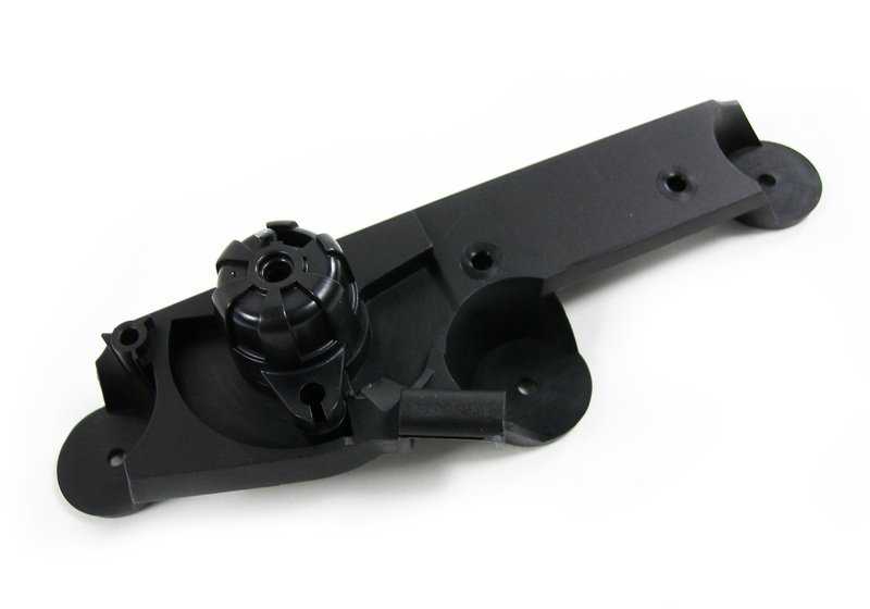 Soporte capó delantero OEM 51237023992 para BMW E65, E66. Pieza original BMW.
