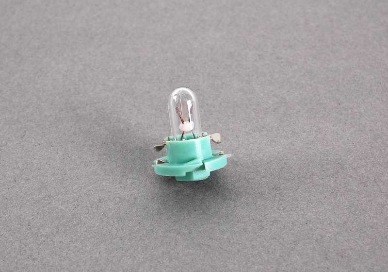 Bombilla 6,5V 0,8W OEM 65811374495 para BMW E34 518g, 518i (varios motores y transmisiones). Compatible con cuadro de instrumentos y ordenadores de a bordo. Original BMW.