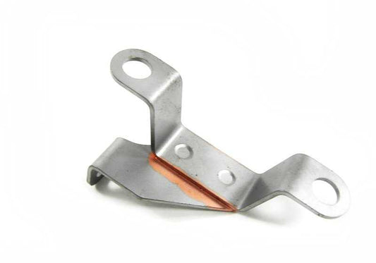 Soporte de tubería de aceite OEM 11411404645 para BMW E36, E46, Z3, E85, E86. Original BMW.