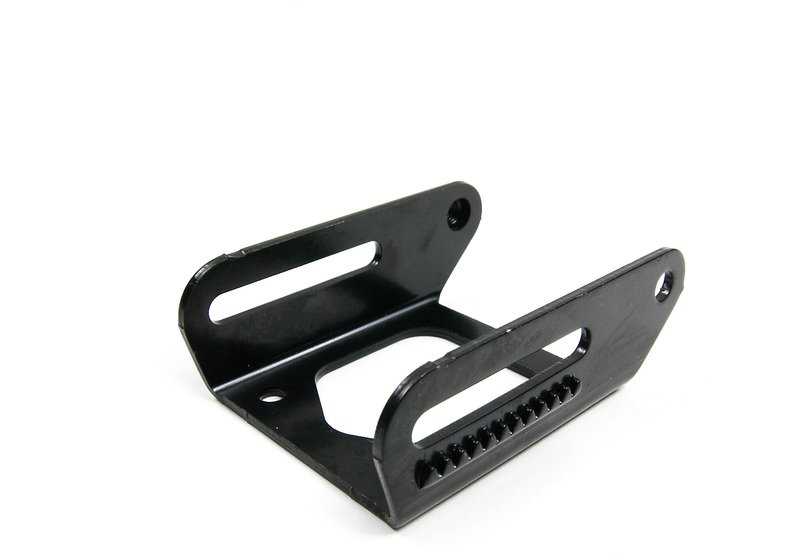 Soporte tensor alternador OEM 12311734462 para BMW E30, E36, E34. Pieza original BMW.