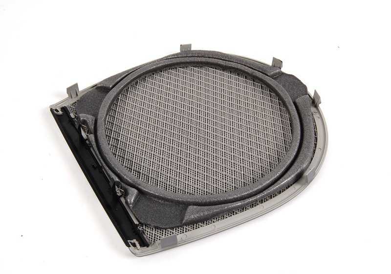 Rejilla altavoz puerta OEM 51468226498 para BMW E46 (Todos los modelos). Original BMW.