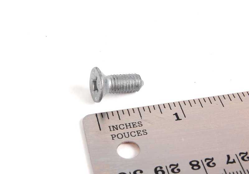 Tornillo avellanado para BMW Serie 3 E21, E30, E36, E46, Serie 5 E12, E28, Serie 6 E24, Serie 7 E23, E65, E66, X5 E53 (OEM 07119904304). Original BMW