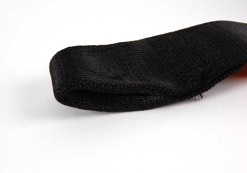 Corrente de segurança frontal direita com limitador de resistência do OEM 72118200854 para BMW E36. BMW original.
